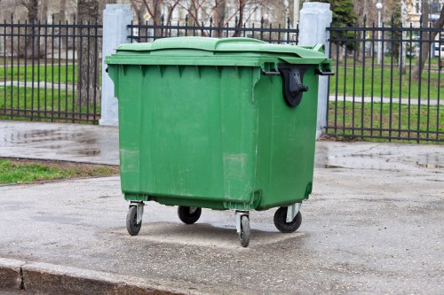 Professional waste collection truck in Sydenham