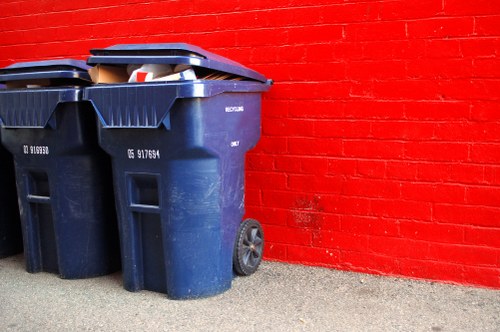 Modern waste sorting facility in Haggerston