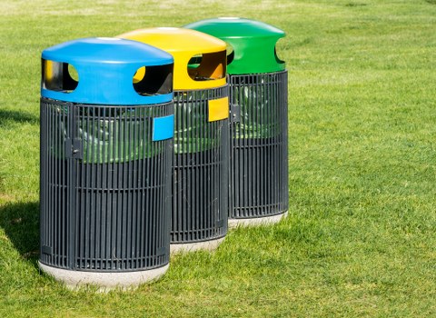 Waste clearance team at work in Cockfosters