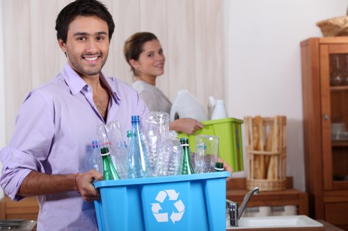 Local residents and workers managing waste in Greenwich