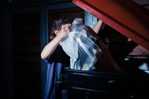 Waste clearance professionals at work in Muswell Hill