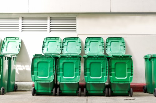 Professional waste clearance team handling residential waste in Tooting Bec.