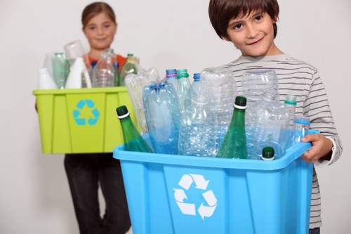 Eco-friendly recycling process and green technology in waste clearance