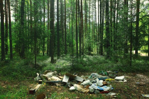 Image showing eco-friendly recycling process in Hampstead